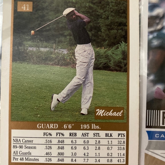 Michael Jordan Trading Card No. 41 RARE 1990 - Picture 2 of 4